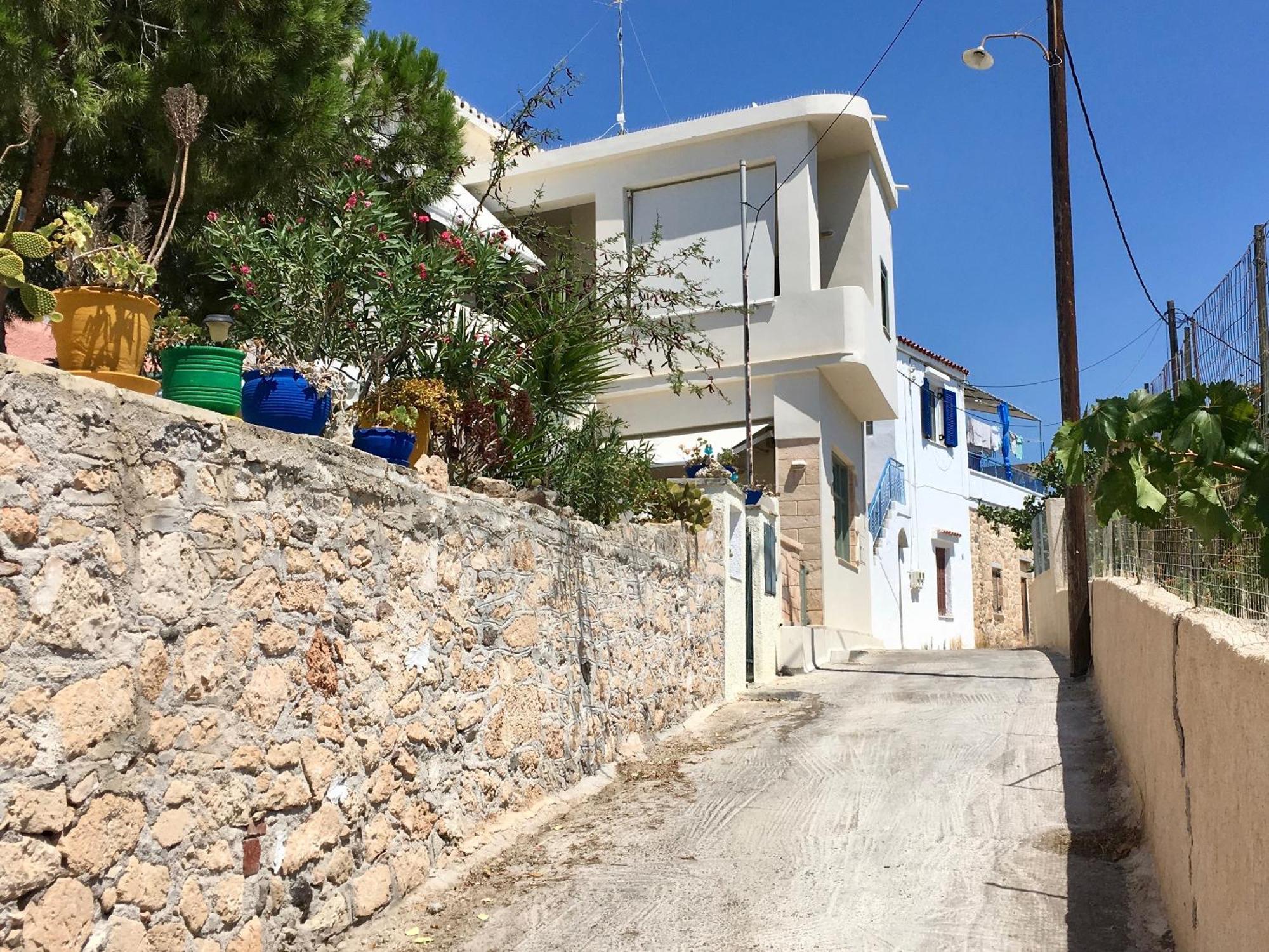 Aegina Town Home By Relax In Greece Exteriör bild